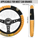 Kimetsu No Yaiba Zenitsu Agatsuma Car Steering Wheel Cover Nearkii