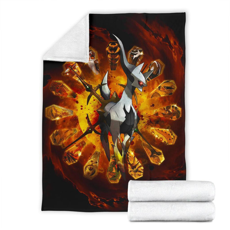 Pokemon Legends Arceus Custom Premium Blanket Nearkii