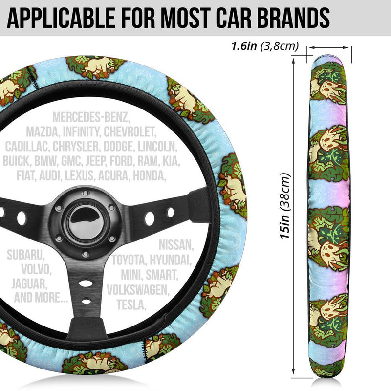 Leafeon Pokemon Car Steering Wheel Cover Nearkii