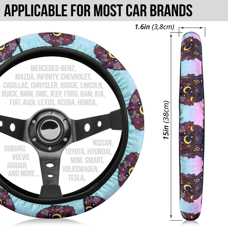 Umbreon Pokemon Car Steering Wheel Cover Nearkii