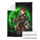 Tanjiro Demon Slayer Moonlight Premium Blanket Nearkii