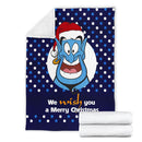 We Wish You A Merry Christmas Ugly Christmas Custom Blanket Home Decor Nearkii