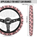 Kamado Nezuko Demon Slayer Anime Car Steering Wheel Cover 2 Nearkii