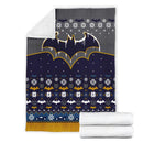 Batman Freeze Ugly Christmas Custom Blanket Home Decor Nearkii