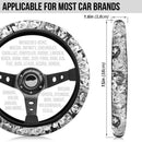 Ahegao Anime Girl Premium Custom Car Steering Wheel Cover Nearkii