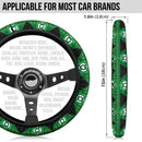 Green Lattern Christmas Premium Custom Car Steering Wheel Cover Nearkii