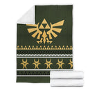 Legend Of Zelda Sign Ugly Christmas Custom Blanket Home Decor Nearkii