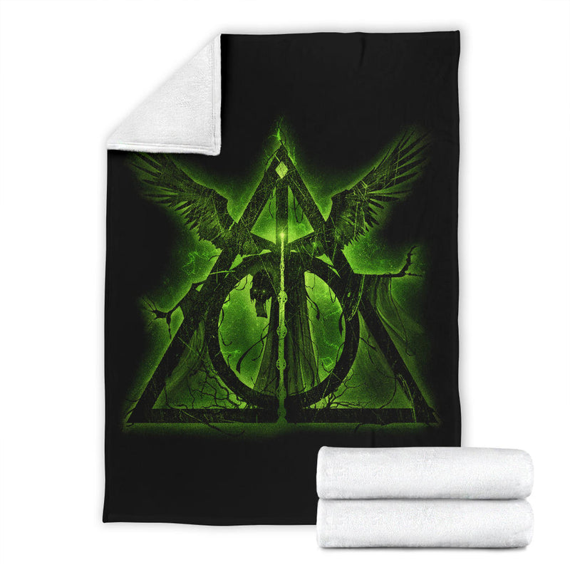 Harry Potter Symbol Moonlight Premium Blanket Nearkii