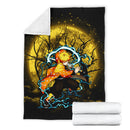 Zenitsu Demon Slayer Moonlight Premium Blanket Nearkii