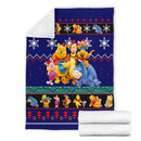 Pooh Christmas Blanket Amazing Gift Idea Nearkii