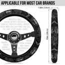Grey Jeep Car Steering Wheel Cover Nearkii