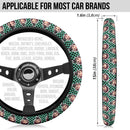 Kamado Tanjiro Demon Slayer Anime Car Steering Wheel Cover 4 Nearkii