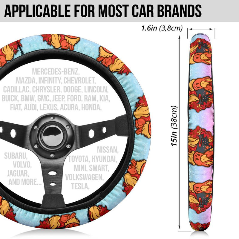 Flareon Pokemon Car Steering Wheel Cover Nearkii