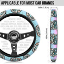 Glaceon Pokemon Car Steering Wheel Cover Nearkii