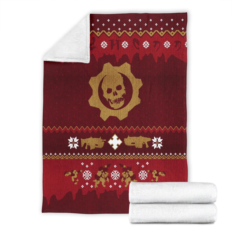 Empire Sign Ugly Christmas Custom Blanket Home Decor Nearkii