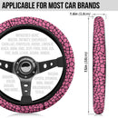 Pink Girafee Premium Car Steering Wheel Cover Nearkii