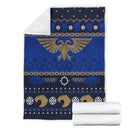 Eagle Sign Art Ugly Christmas Custom Blanket Home Decor Nearkii
