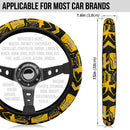 Yellow Jeep Car Steering Wheel Cover Nearkii