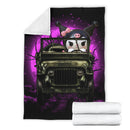 Kuromi Anime Funny Halloween Moonlight Premium Blanket Blanket Nearkii