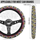 Giyu Tomioka Demon Slayer Anime Car Steering Wheel Cover 4 Nearkii