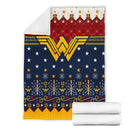 Wonder Woman Ugly Christmas Custom Blanket Home Decor Nearkii