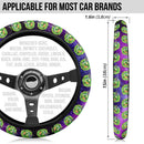 Rick And Morty Custom Car Steering Wheel Cover Nearkii