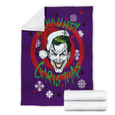 Joker Ha Ha Happy Christmas Ugly Christmas Custom Blanket Home Decor Nearkii