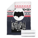 Batman Ugly Christmas Custom Blanket Home Decor Nearkii