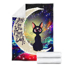 Cat Sailor Moon Love You To The Moon And Back Galaxy Premium Blanket Nearkii