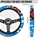 Kimetsu No Yaiba Sakonji Urokodaki Car Steering Wheel Cover Nearkii