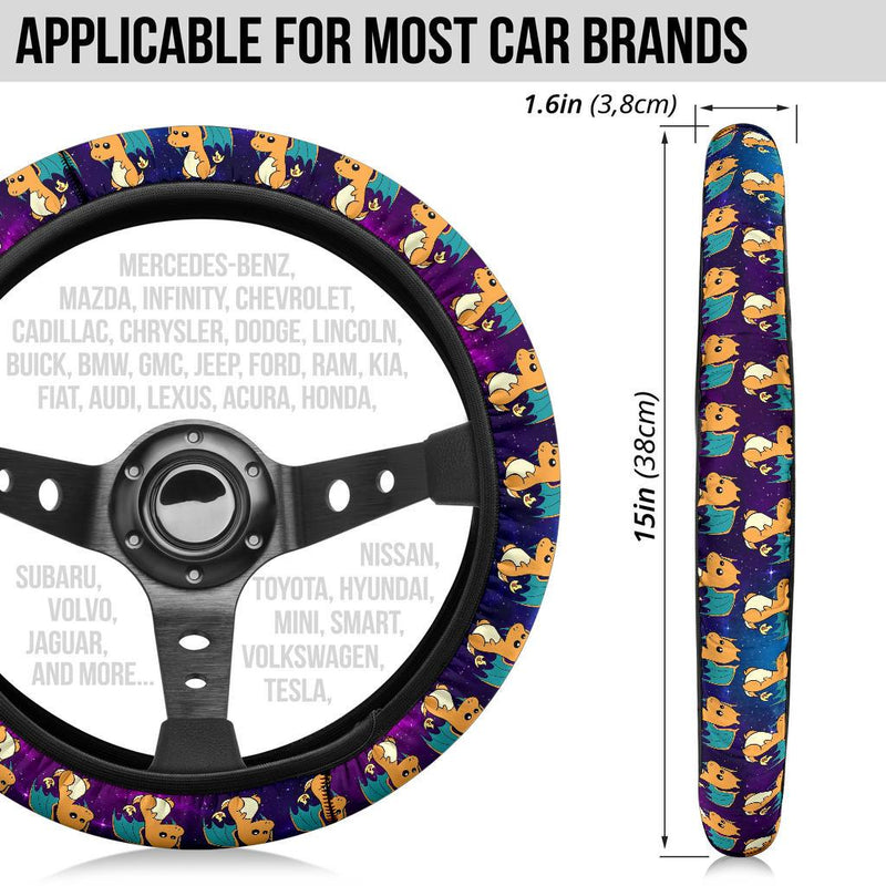 Charizard 4 Pokemon Car Steering Wheel Cover Nearkii