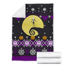 Jack Skellington Ugly Christmas Custom Blanket Home Decor Nearkii