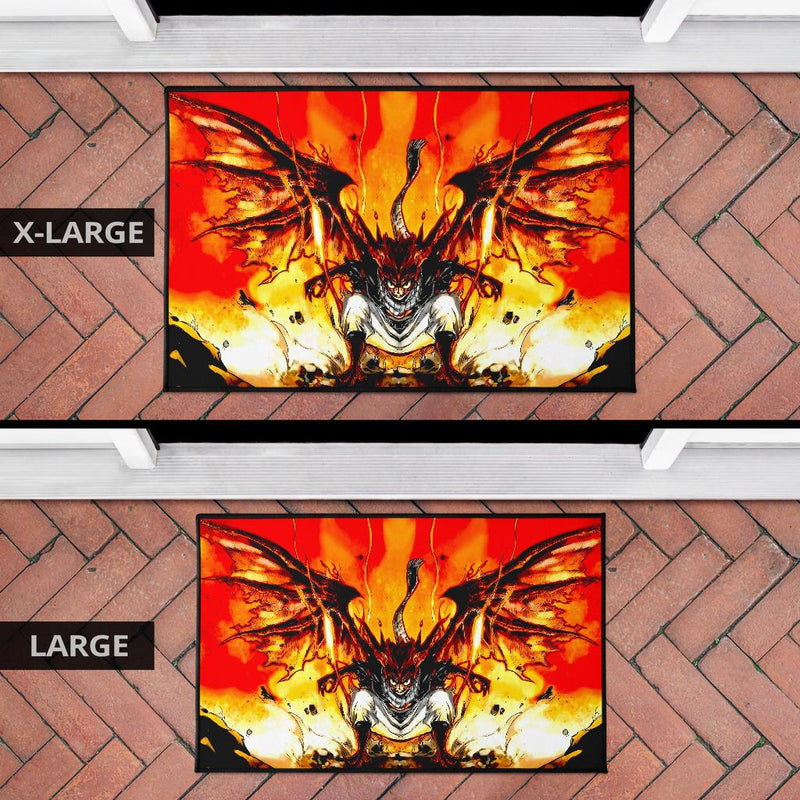 Natsu Dragneel Transform Anime Doormat Nearkii