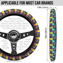 Baby Yoda Rainbow Car Steering Wheel Cover Nearkii