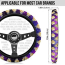 Super Saiyan Dragon Ball Anime Custom Car Steering Wheel Cover Nearkii