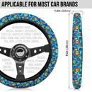 Pattern Pokemon Water Blue Car Steering Wheel Cover Nearkii