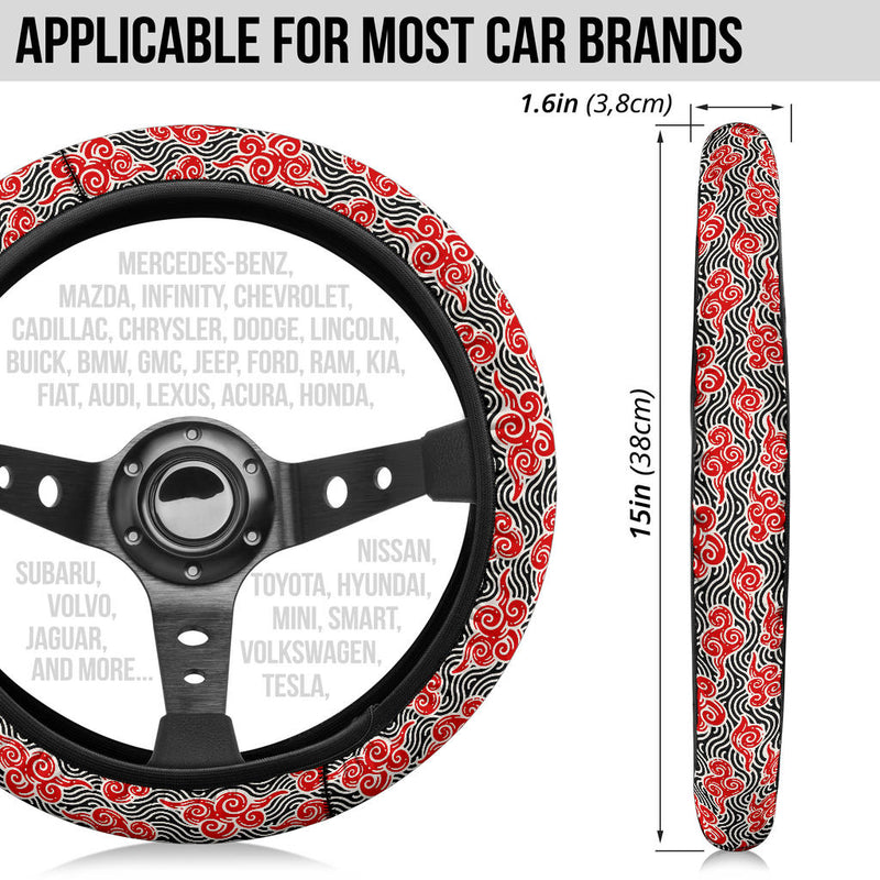 Japanese Style Cloud Premium Car Steering Wheel Cover Nearkii