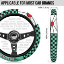 Kimetsu No Yaiba Tanjiro Kamado Car Steering Wheel Cover Nearkii