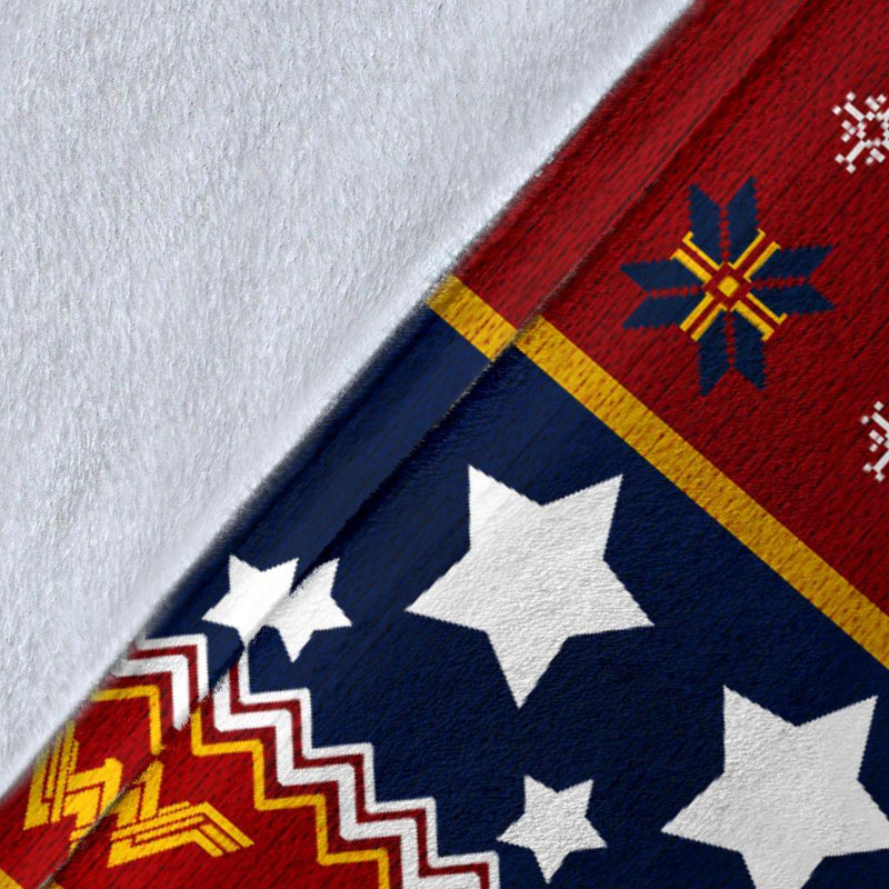 Wonder Woman Signal Ugly Christmas Custom Blanket Home Decor Nearkii