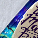 Anya Spy X Family Dog Love You To The Moon Galaxy Premium Blanket Nearkii