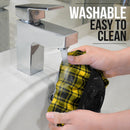 Black Yellow Caro Premium Car Steering Wheel Cover Nearkii