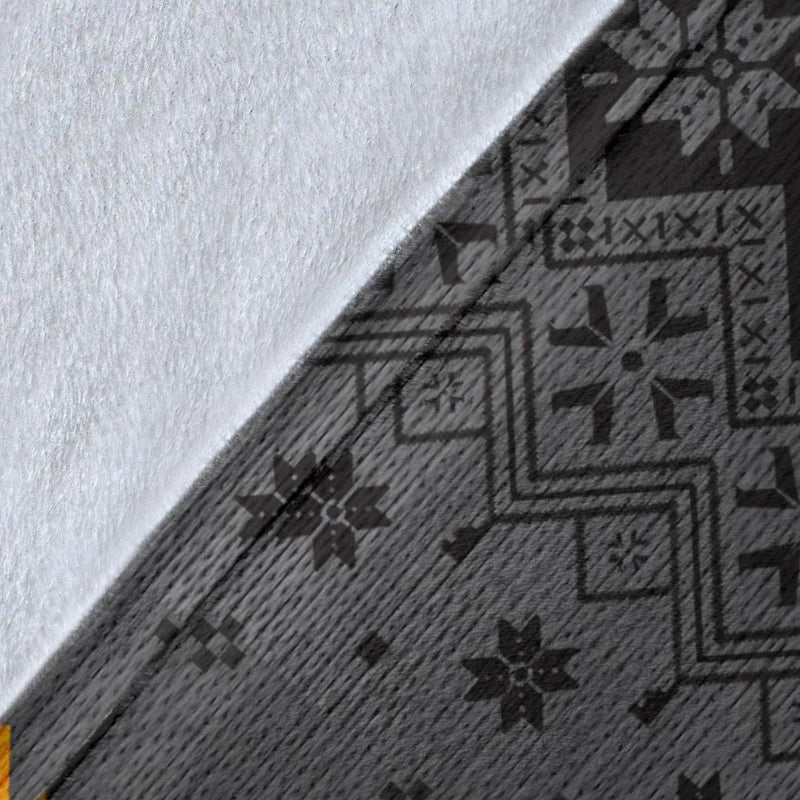 Harry Potter Hufflepuff Ugly Christmas Custom Blanket Home Decor Nearkii