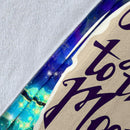 Inuyasha Love You To The Moon Galaxy Premium Blanket Nearkii