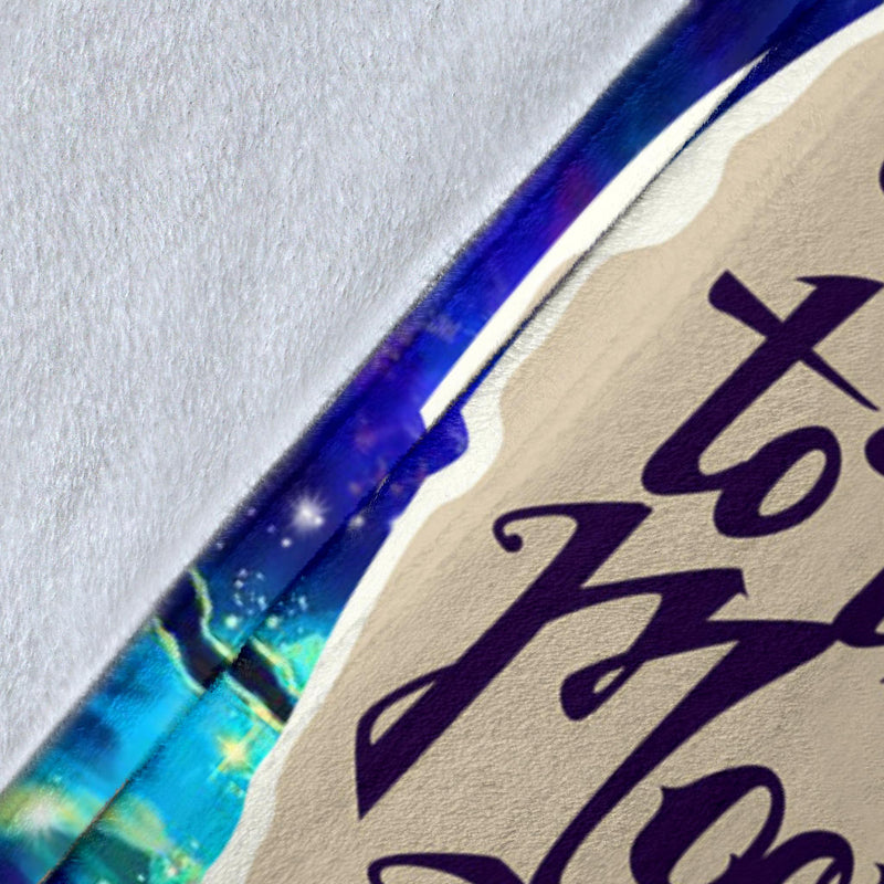 Harry Potter Chibi Love You To The Moon Galaxy Premium Blanket Nearkii