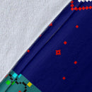 Blue Frozen Christmas Blanket Amazing Gift Idea Nearkii