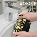 Winnie The Pood Moon Yellow Premium Car Steering Wheel Cover Nearkii