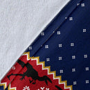 Jurassic Park Ugly Christmas Custom Blanket Home Decor Nearkii