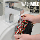 Rose Red White Premium Car Steering Wheel Cover Nearkii