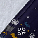 Batman Freeze Ugly Christmas Custom Blanket Home Decor Nearkii