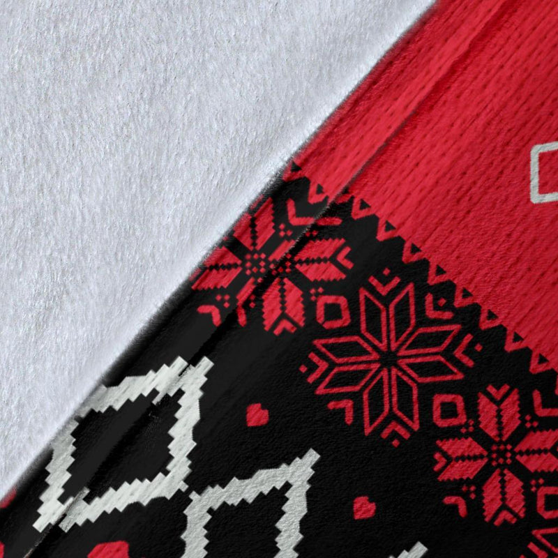 Harley Quinn Sign Ugly Christmas Custom Blanket Home Decor Nearkii